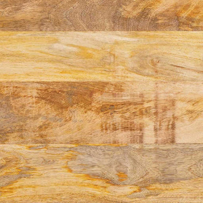 vidaXL TV-Schränk mit Regal Braun 80 x 33 x 46 cm Massivholz Mango