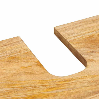 Waschbeckenschrank Braun 62 x 33 x 58 cm Massivholz Mango