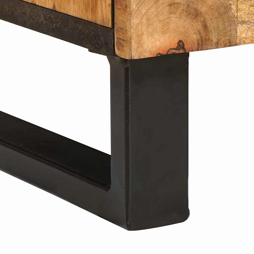 Waschbeckenschrank Braun 62 x 33 x 58 cm Massivholz Mango