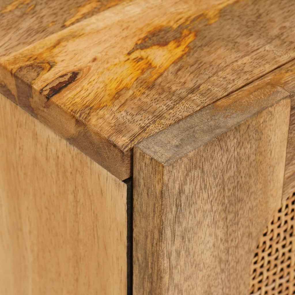 Badezimmer Hängeschrank Braun 38 x 33 x 48 cm Massivholz Mango