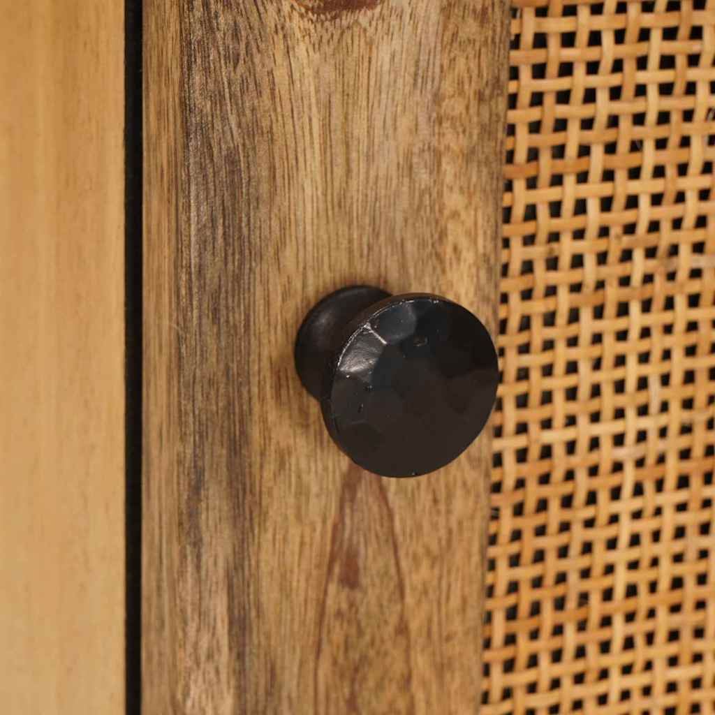 Badezimmer Hängeschrank Braun 38 x 33 x 48 cm Massivholz Mango