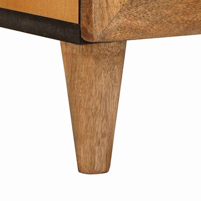 TV-Einheiten Hellbraun 105 x 33 x 46 cm Massivholz Mango