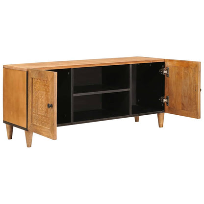 TV-Einheiten Hellbraun 105 x 33 x 46 cm Massivholz Mango