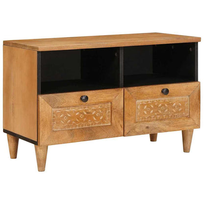 TV-Einheiten mit Regal Hellbraun 70 x 33 x 46 cm Holzwerkstoff