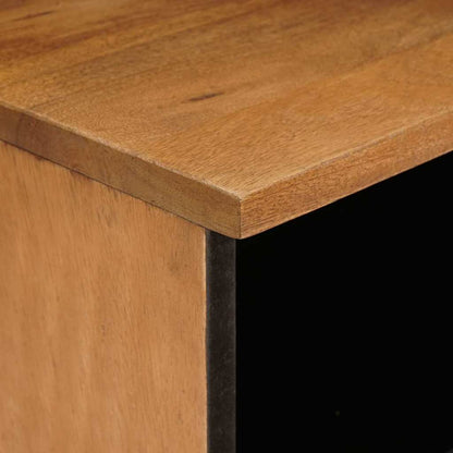 Nachttisch 2 pcs Hellbraun 40 x 33 x 46 cm Massivholz Akazie