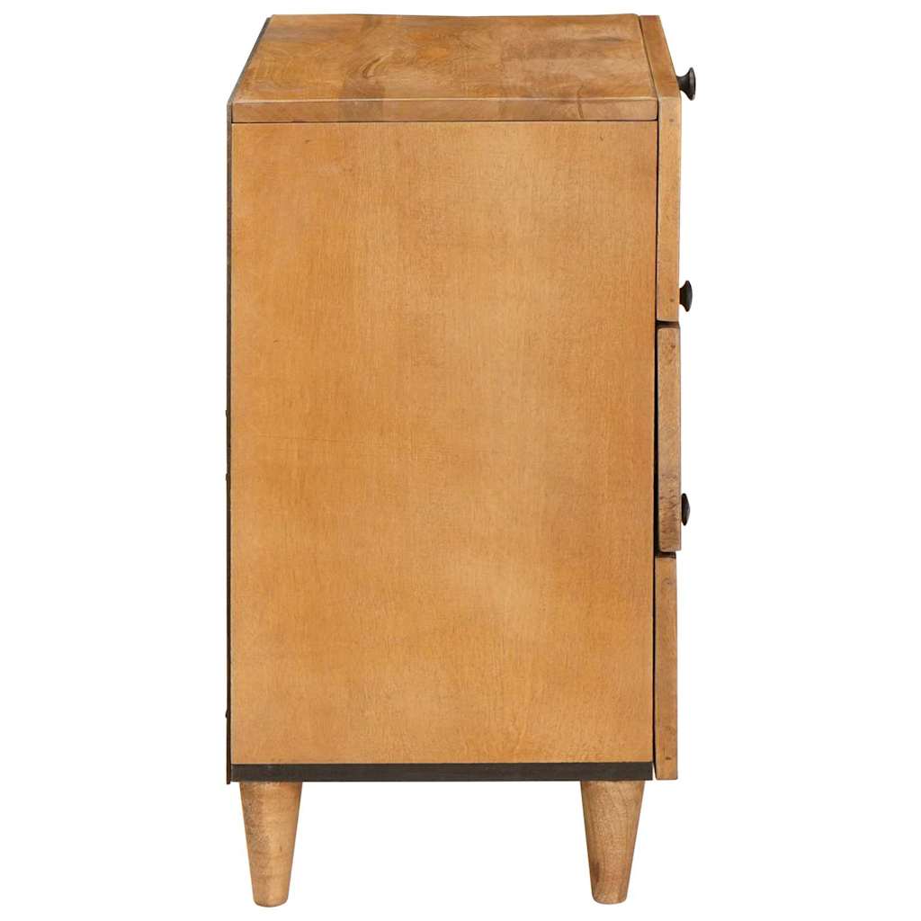 vidaXL Nachttisch Hellbraun 50 x 33 x 62 cm Massivholz Akazie