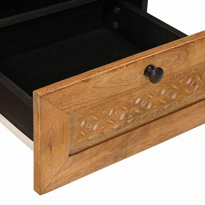 vidaXL Couchtisch Hellbraun 80 x 54 x 40 cm Massivholz Akazie