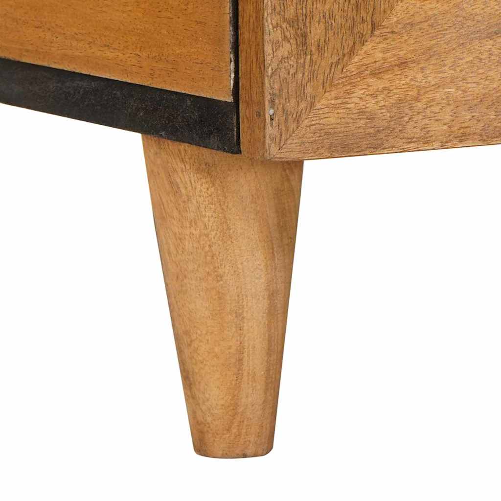 vidaXL Couchtisch Hellbraun 80 x 54 x 40 cm Massivholz Akazie