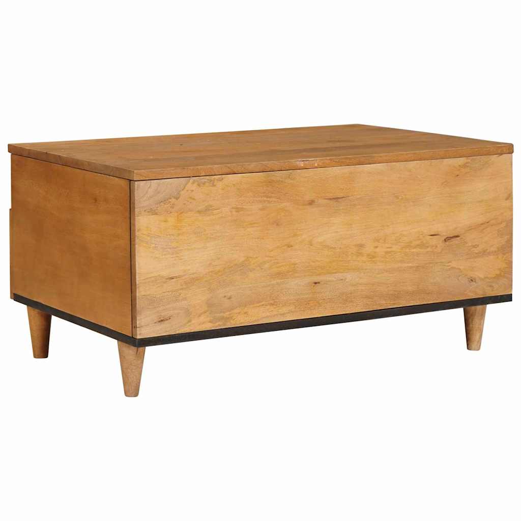vidaXL Couchtisch Hellbraun 80 x 54 x 40 cm Massivholz Akazie