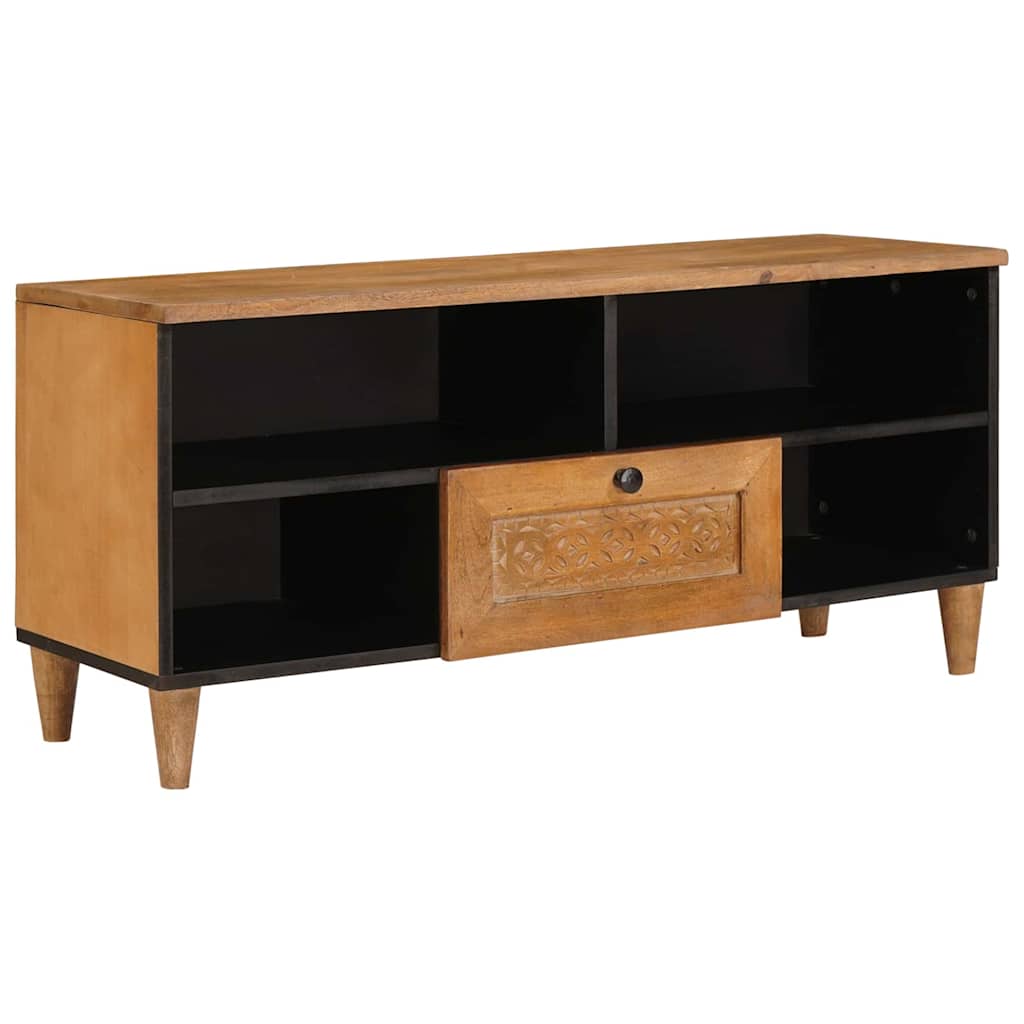 TV-Einheiten mit Regal Hellbraun 105 x 33 x 46 cm Holzwerkstoff