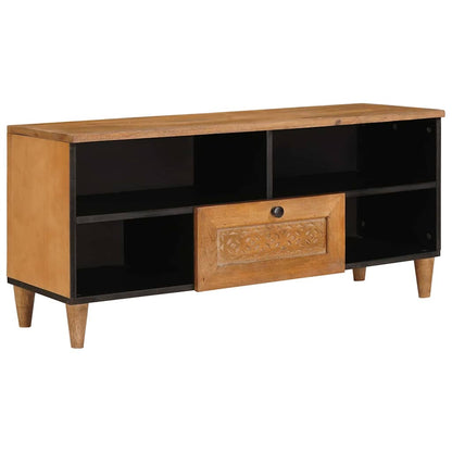 TV-Einheiten mit Regal Hellbraun 105 x 33 x 46 cm Holzwerkstoff
