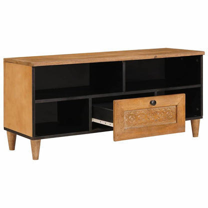 TV-Einheiten mit Regal Hellbraun 105 x 33 x 46 cm Holzwerkstoff