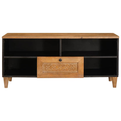 TV-Einheiten mit Regal Hellbraun 105 x 33 x 46 cm Holzwerkstoff
