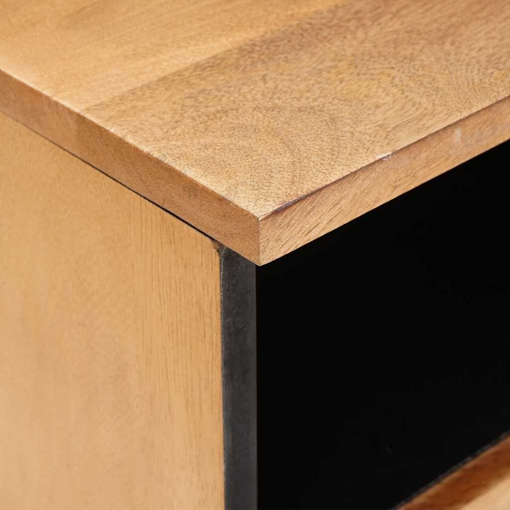 TV-Einheiten mit Regal Hellbraun 100 x 33 x 46 cm Holzwerkstoff