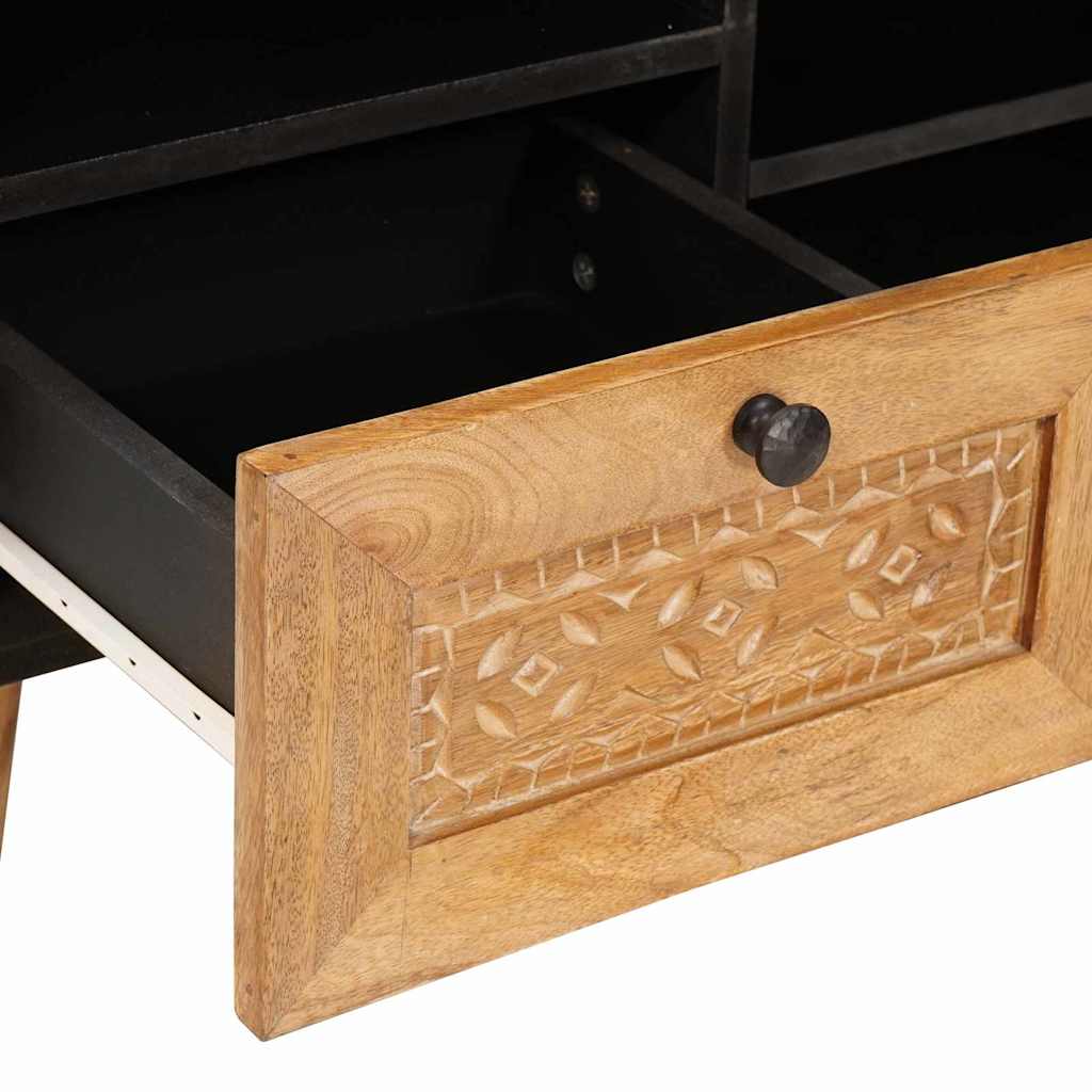 TV-Einheiten mit Regal Hellbraun 100 x 33 x 46 cm Holzwerkstoff