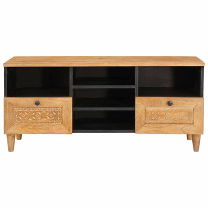 TV-Einheiten mit Regal Hellbraun 100 x 33 x 46 cm Holzwerkstoff