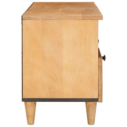 TV-Einheiten mit Regal Hellbraun 100 x 33 x 46 cm Holzwerkstoff