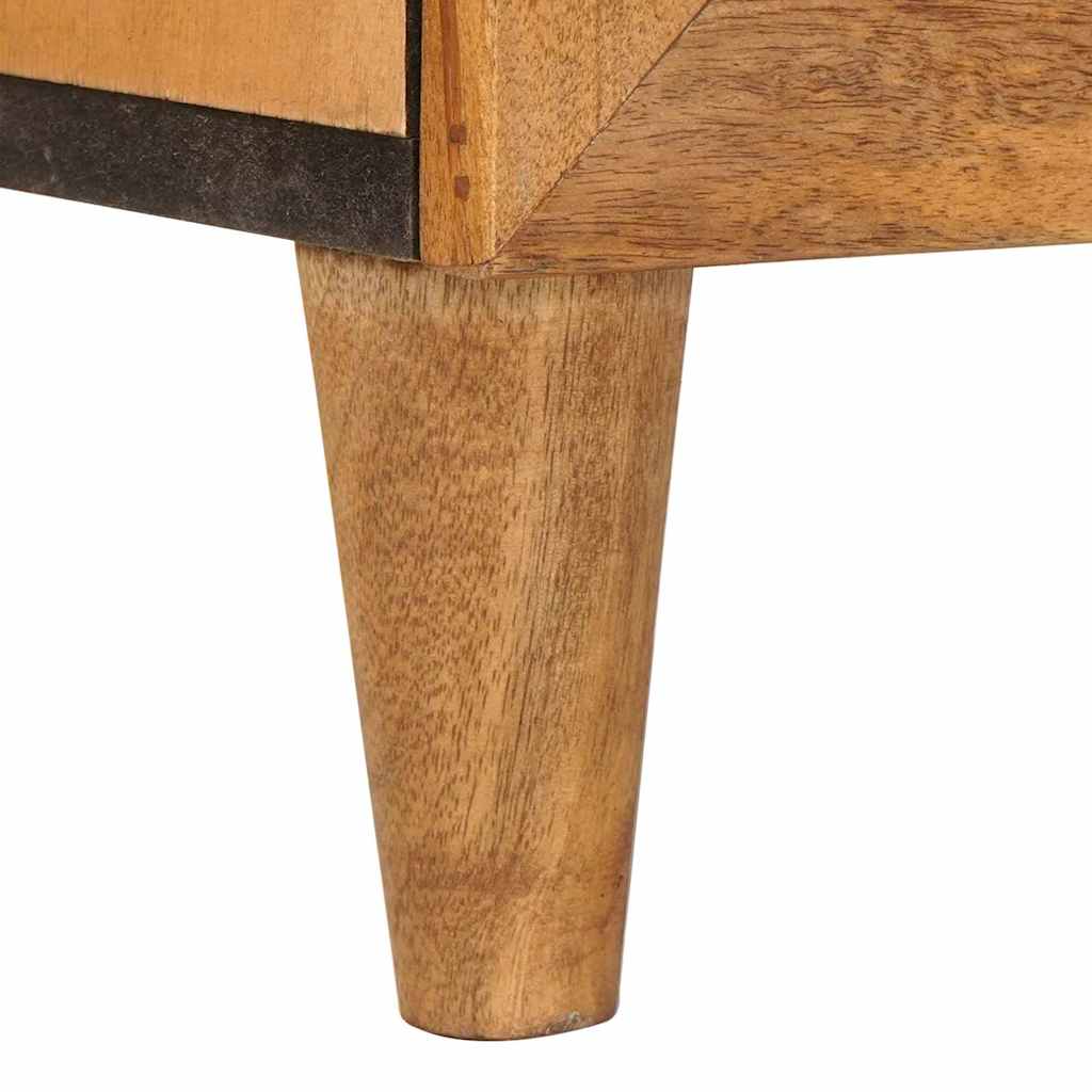 vidaXL Badezimmerschrank Hellbraun 38 x 33 x 160 cm Holzwerkstoff
