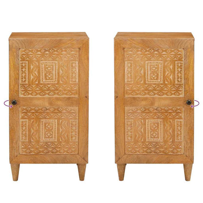 vidaXL Sideboard Hellbraun 33,5 x 40 x 75 cm