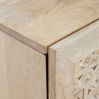 vidaXL Badezimmerschrank mit Tür Weiß 38 x 33 x 58 cm Holzwerkstoff