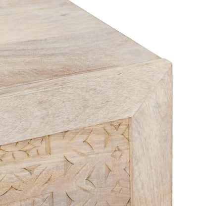 Sideboard Weiß 33,5 x 80 x 75 cm