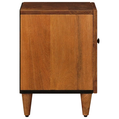 vidaXL Nachttisch Braun 40 x 33 x 46 cm Massivholz Mango