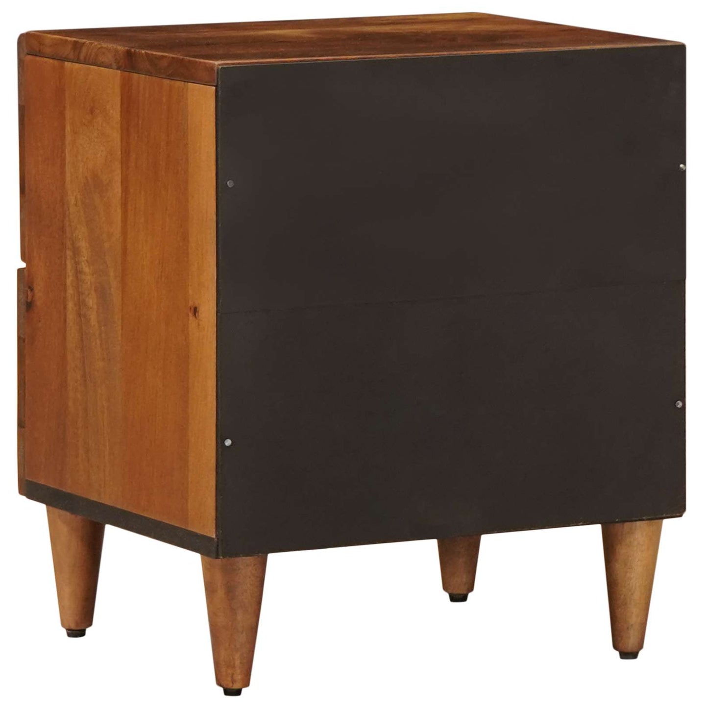 vidaXL Nachttisch Braun 40 x 33 x 46 cm Massivholz Mango