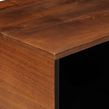 vidaXL Couchtisch Braun 80 x 50 x 40 cm Massivholz Mango