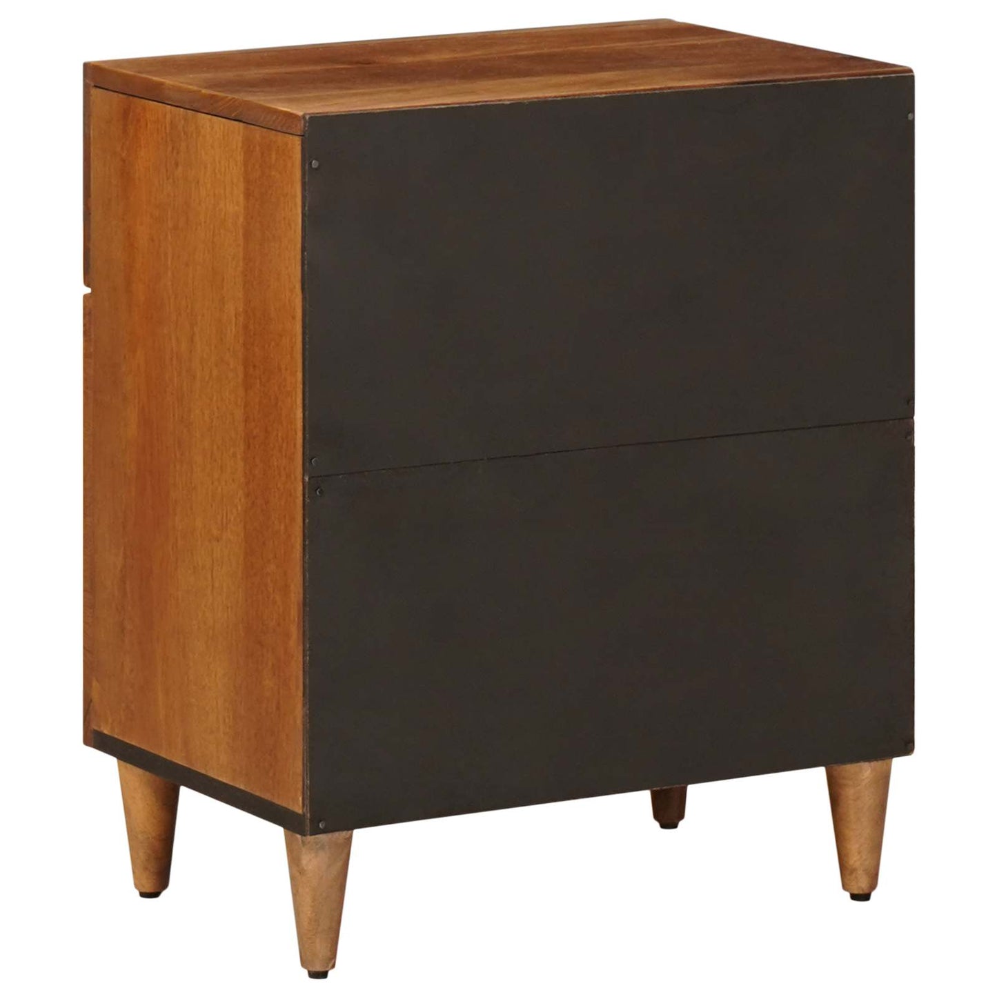 vidaXL Nachttisch Braun 50 x 33 x 60 cm Massivholz Mango