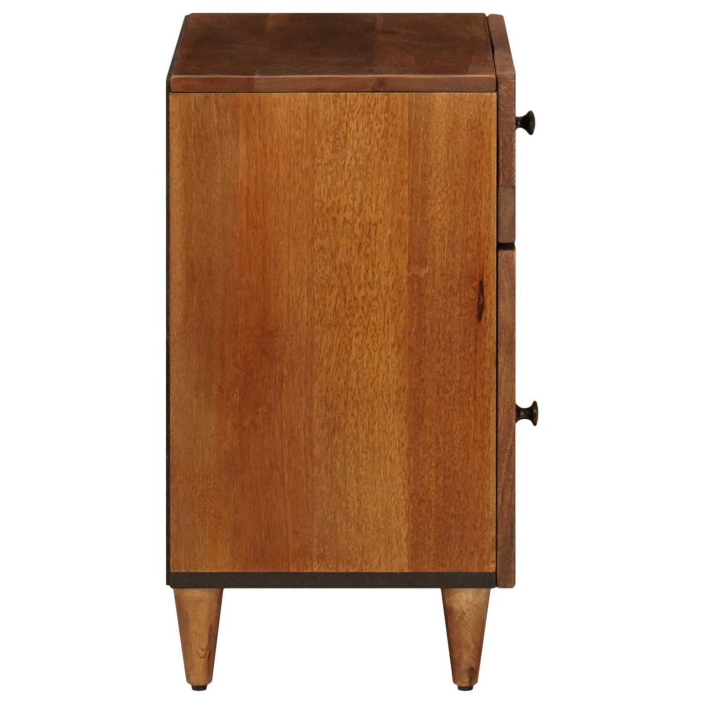 vidaXL Nachttisch Braun 50 x 33 x 60 cm Massivholz Mango