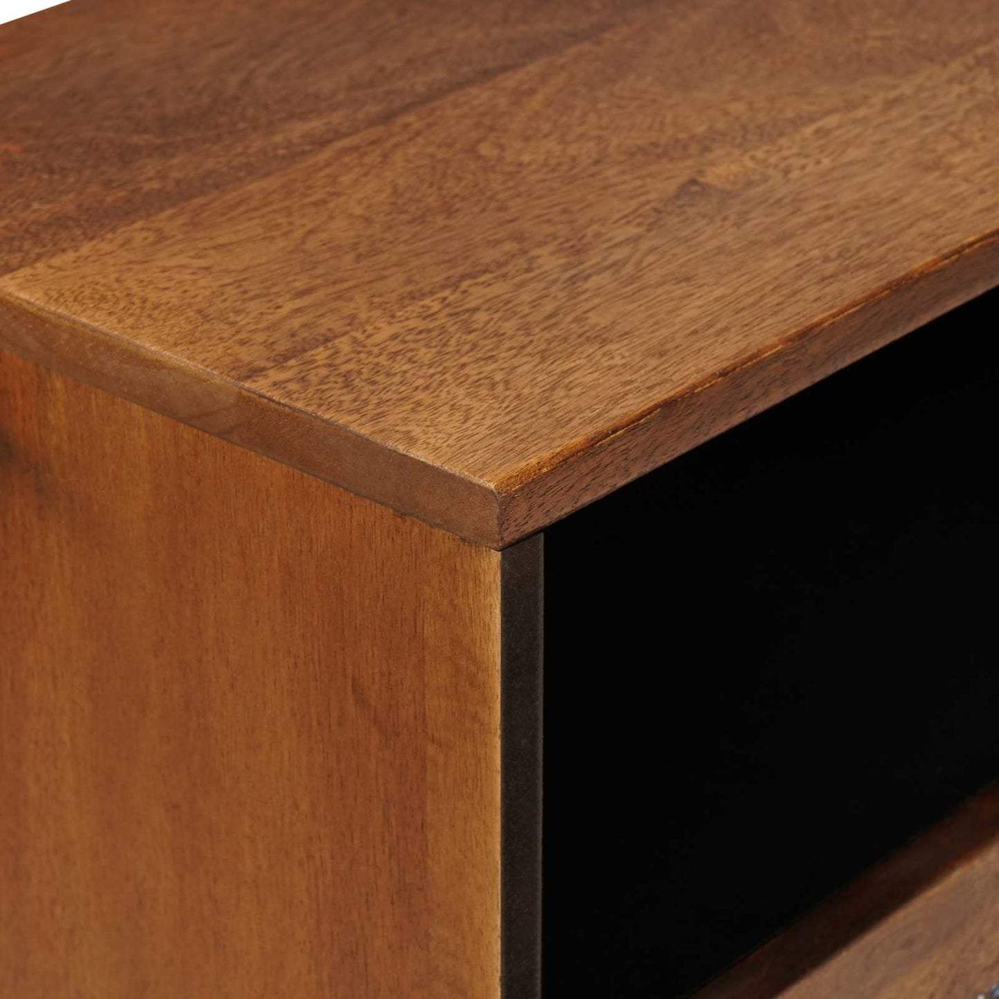 vidaXL Nachttisch Braun 50 x 33 x 62 cm Massivholz Mango