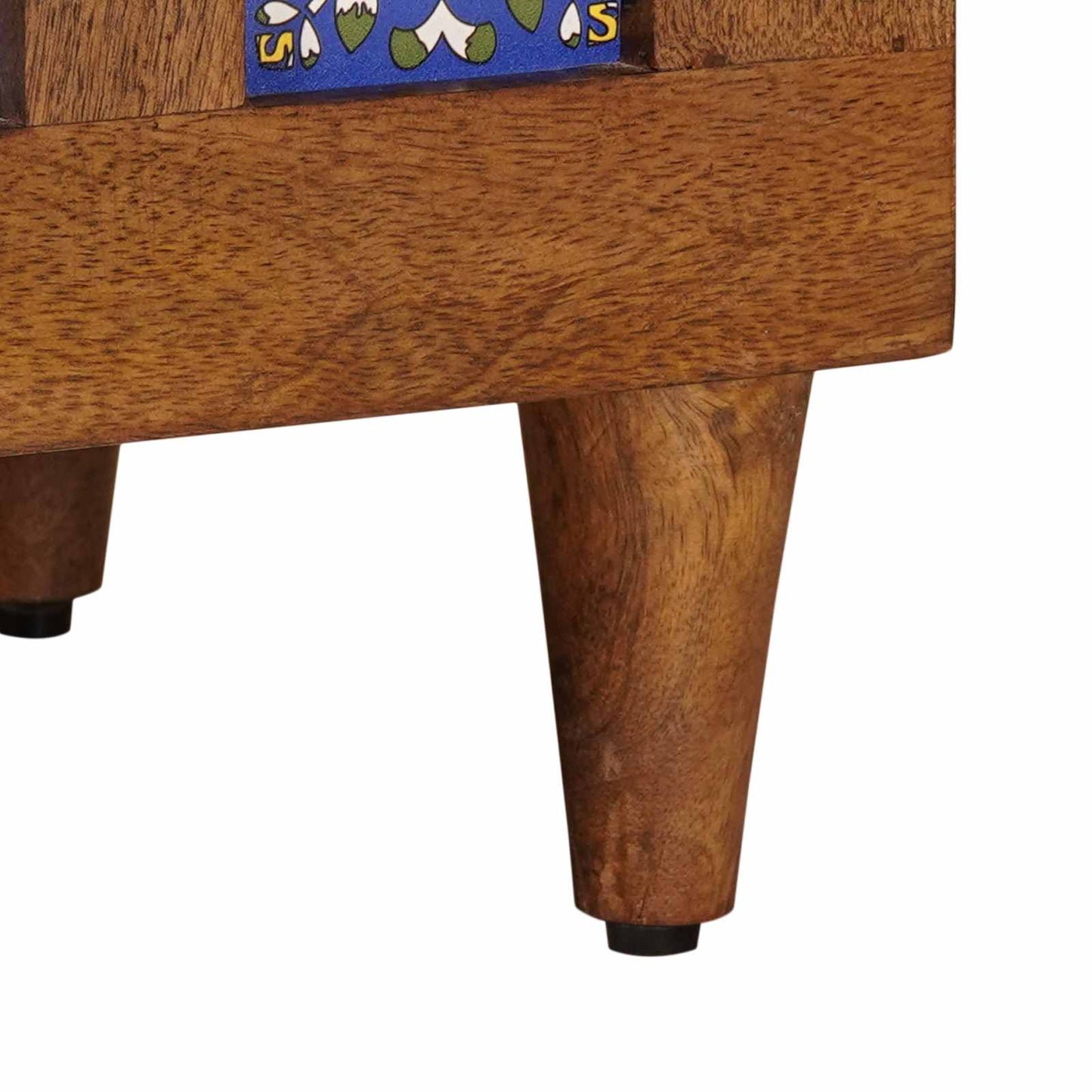 vidaXL Nachttisch Braun 50 x 33 x 62 cm Massivholz Mango