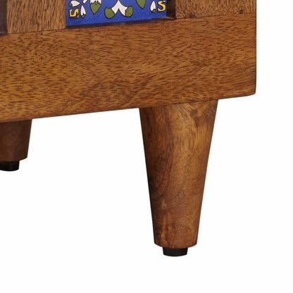 vidaXL Nachttisch Braun 50 x 33 x 62 cm Massivholz Mango