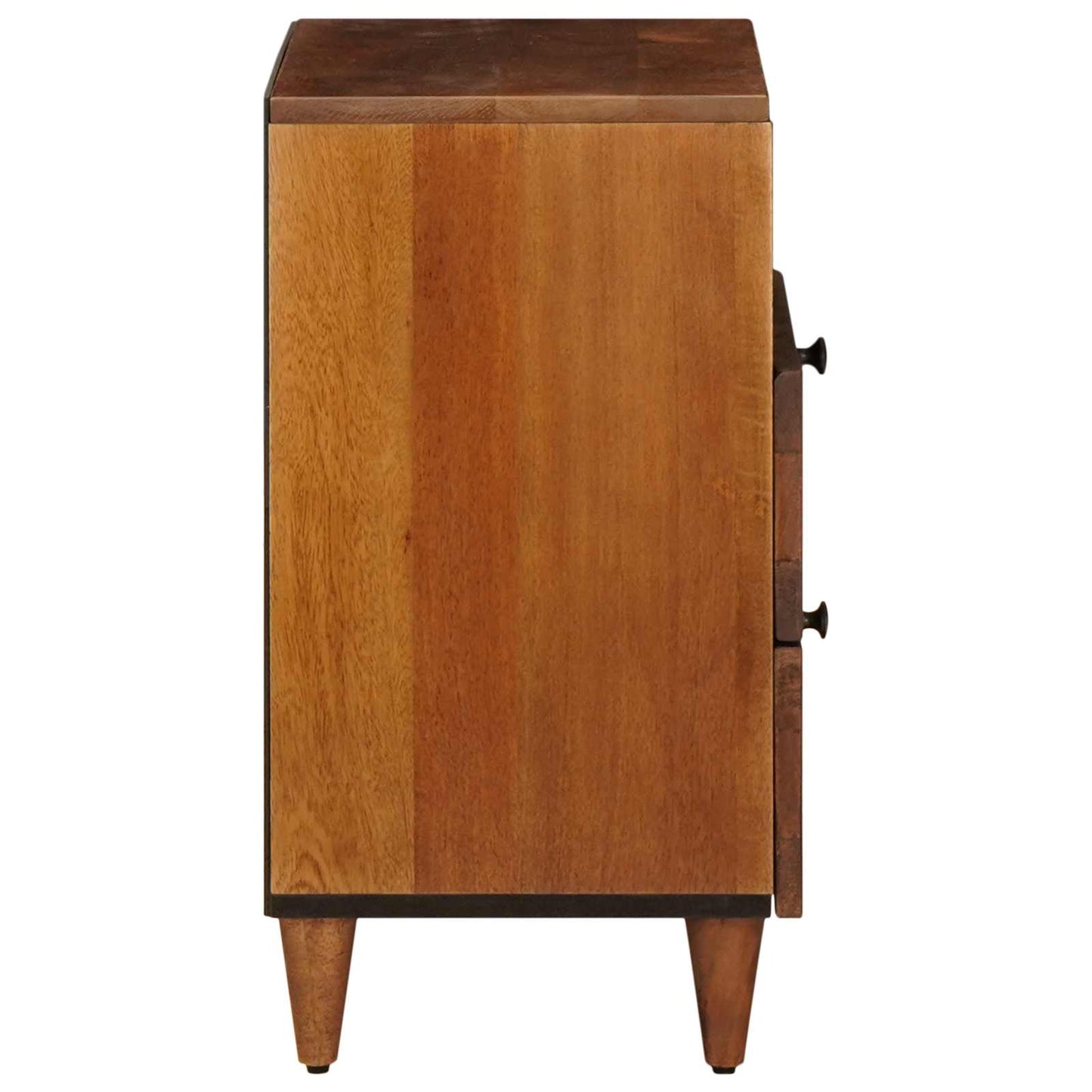 vidaXL Nachttisch Braun 50 x 33 x 62 cm Massivholz Mango