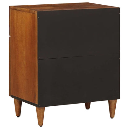 vidaXL Nachttisch Braun 50 x 33 x 60 cm Massivholz Mango