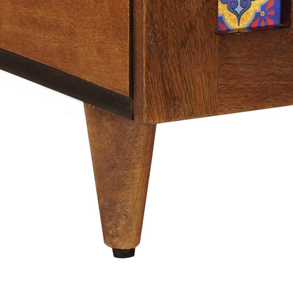 Couchtisch Braun 100 x 54 x 40 cm Massivholz Mango