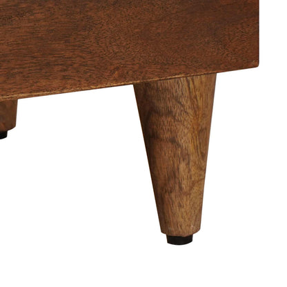 vidaXL Couchtisch Braun 80 x 54 x 40 cm Massivholz Mango