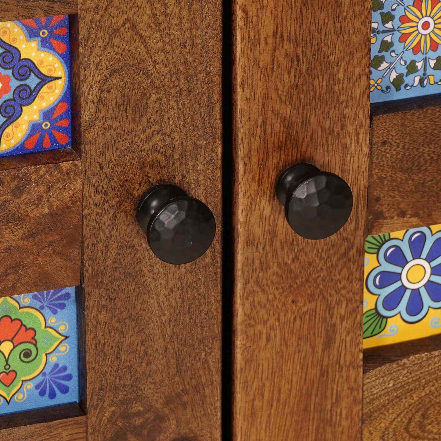 Waschbeckenschrank mit Speicher mit Tür Walnuss 62 x 33 x 58 cm