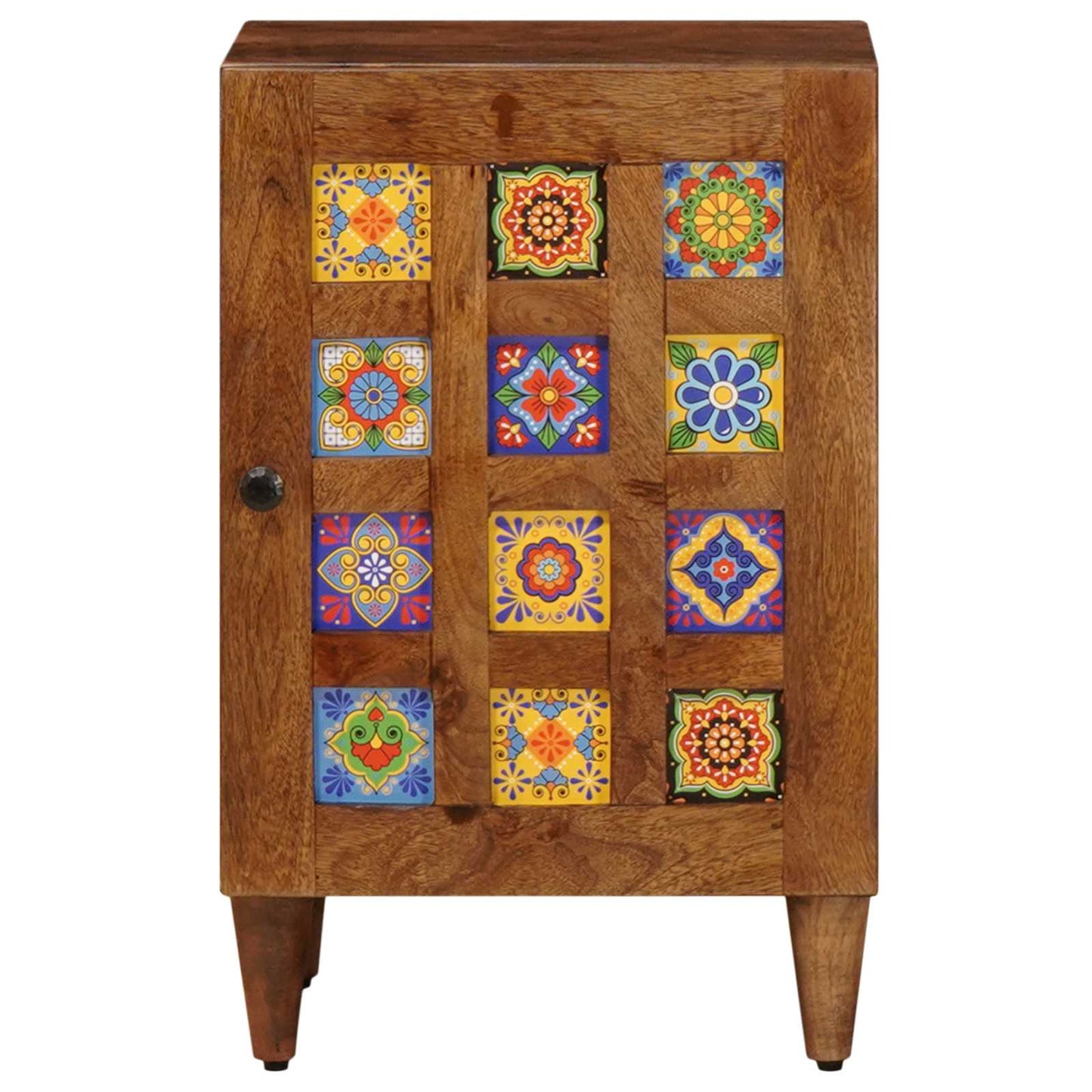 Badezimmerschrank mit Speicher mit Tür Walnuss 38 x 33 x 58 cm