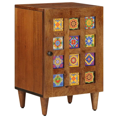 Badezimmerschrank mit Speicher mit Tür Walnuss 38 x 33 x 58 cm