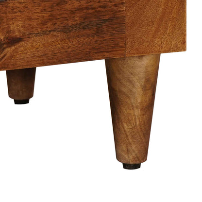 vidaXL Badezimmerschrank mit Schubladen Walnuss 38 x 33 x 160 cm