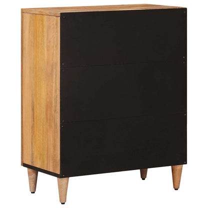 Sideboard Natur 60 x 33,5 x 75 cm Massivholz Mango