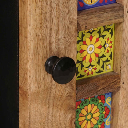 Couchtisch Natur 80 x 50 x 40 cm Massivholz Mango