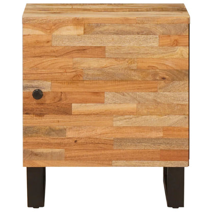 vidaXL Nachttisch Braun 40 x 33 x 46 cm Massivholz Mango