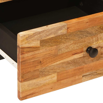 Nachttisch Braun 40 x 33 x 46 cm Massivholz Mango