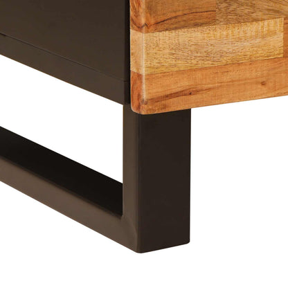 vidaXL Nachttisch 2 pcs Braun 40 x 33 x 46 cm Massivholz Mango