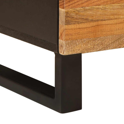 Aufbewahrungs-Sideboard Braun 60 x 33 x 75 cm Massivholz Mango