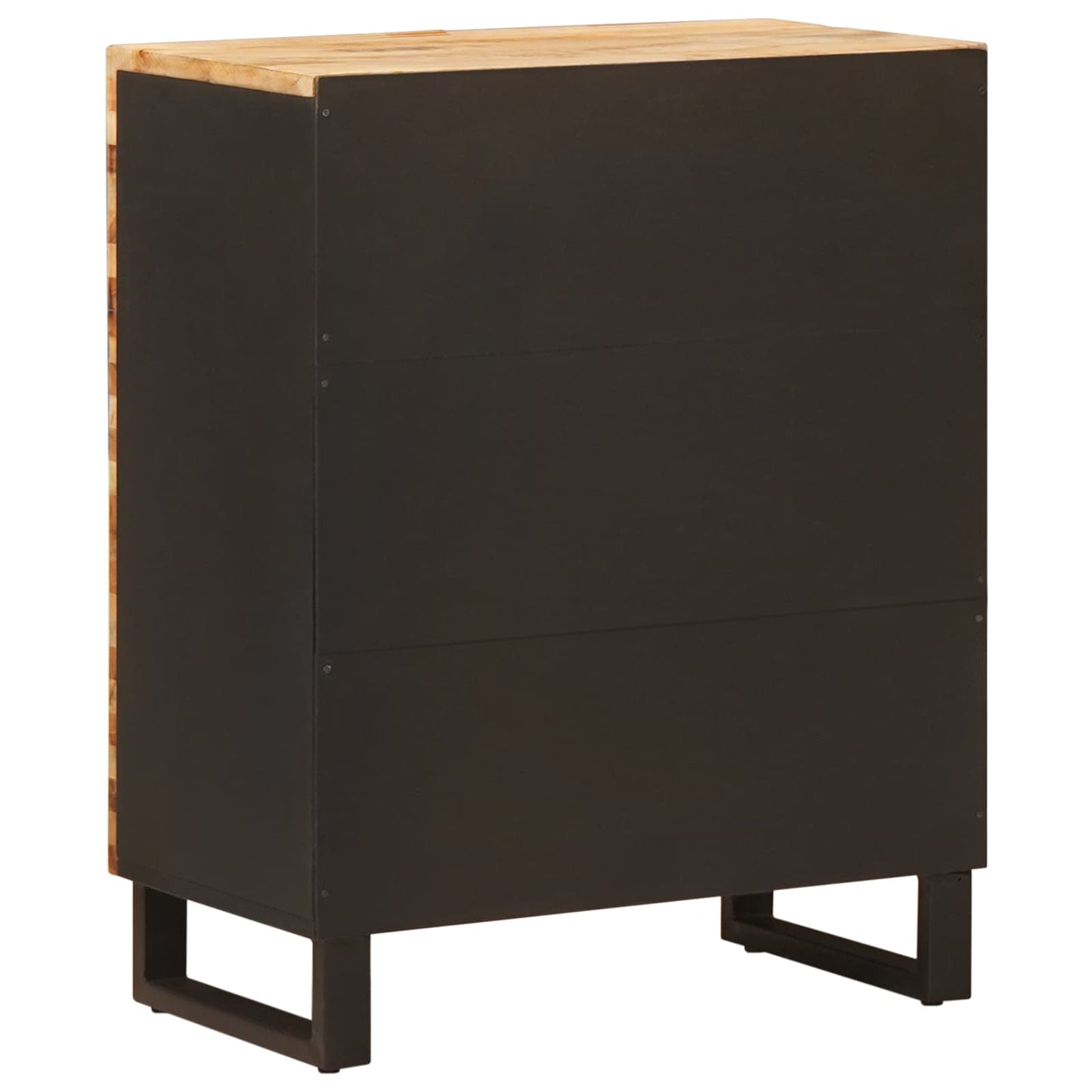 Aufbewahrungs-Sideboard Braun 60 x 33 x 75 cm Massivholz Mango