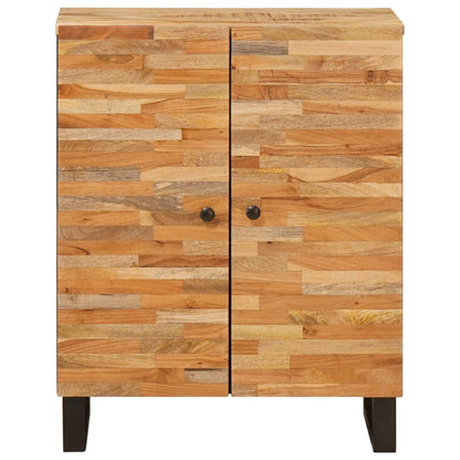 Aufbewahrungs-Sideboard Braun 60 x 33 x 75 cm Massivholz Mango