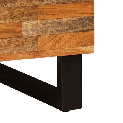 vidaXL Couchtisch Braun 80 x 50 x 40 cm Massivholz Mango